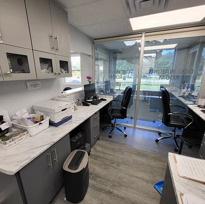 Twin Lakes Vet equipment and finishes